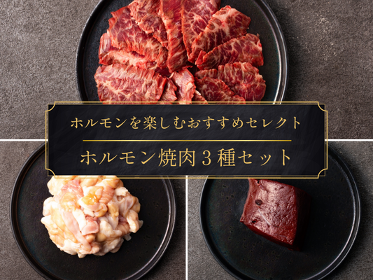 【ギフト】ホルモン焼肉３種セット（ハラミ/ホルモンミックス/レバー）＜送料無料＞