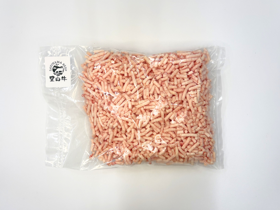 ＼新商品／ 使いたい分だけ使える！パラパラ里山牛牛脂ミンチ 500g