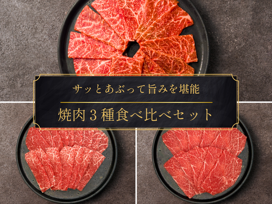 ＼祝・発売記念／【30％OFF】［～5/3まで］希少！焼肉新商品３種食べ比べセット（600g）