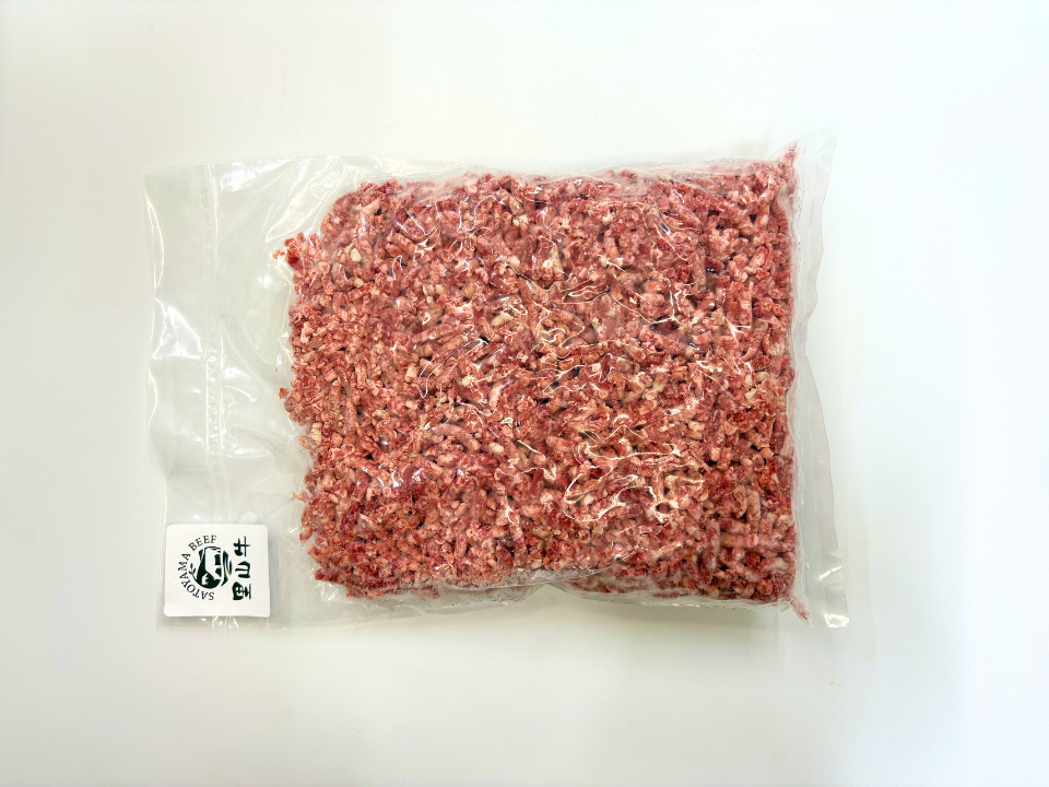 ＼新商品／ 使いたい分だけ使える！パラパラ里山牛ミンチ 500g