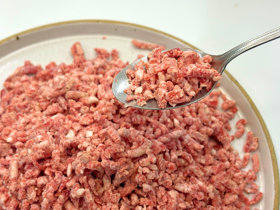 ＼新商品／ 使いたい分だけ使える！パラパラ里山牛ミンチ 500g