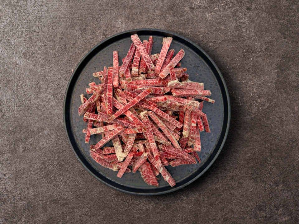 ＼新商品／ 使いたい分だけ使える！パラパラ細切りバラ肉 500g